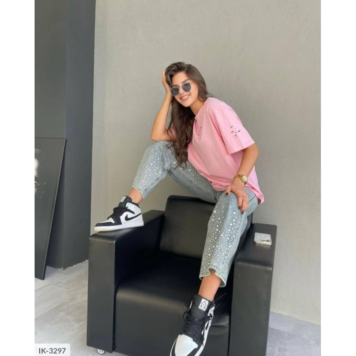 Футболка IK-3297 — жіноча футболка від Odessa Moda