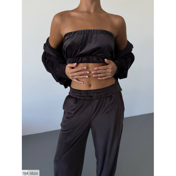 Спортивний костюм IM-3826 — жіночий спортивний костюм від Odessa Moda