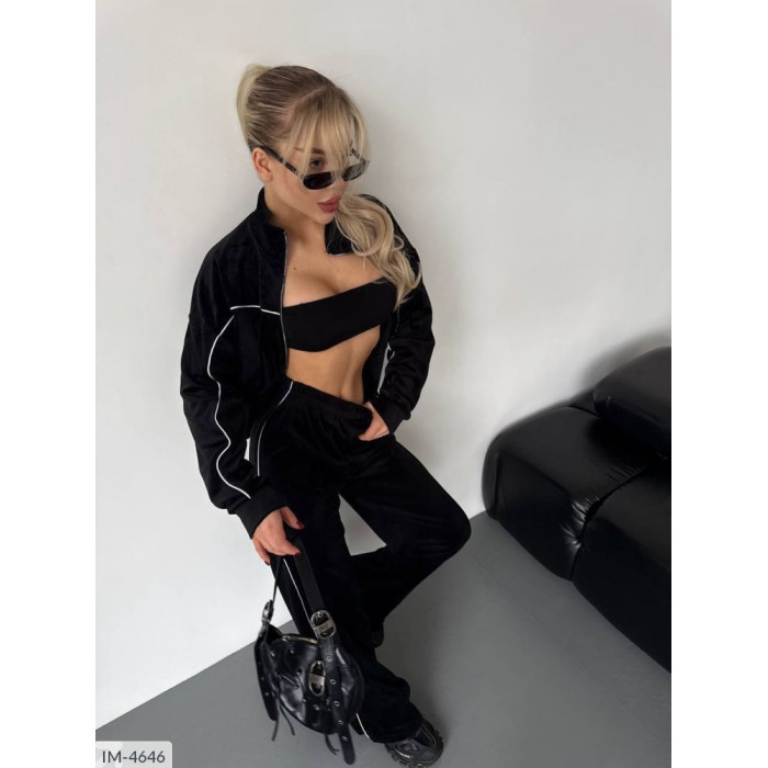 Прогулянковий костюм IM-4646 — жіночий прогулянковий костюм від Odessa Moda