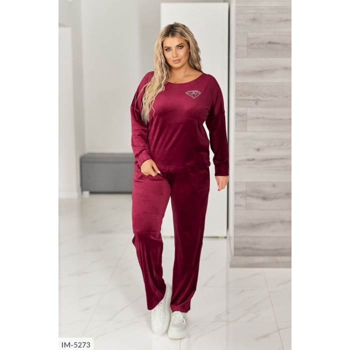 Домашній костюм IM-5273 — жіночий халат від Odessa Moda Домашній костюм IM-5273 — жіночий халат від Odessa Moda