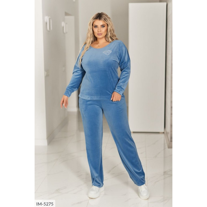 Домашній костюм IM-5275 — жіночий халат від Odessa Moda Домашній костюм IM-5275 — жіночий халат від Odessa Moda