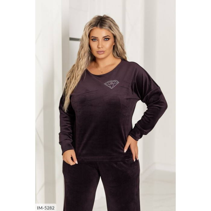 Домашній костюм IM-5282 — жіночий халат від Odessa Moda Домашній костюм IM-5282 — жіночий халат від Odessa Moda