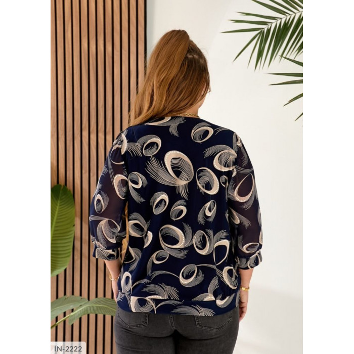 Блузка IN-2222 — жіноча блузка від Odessa Moda