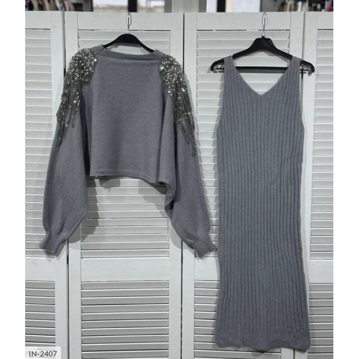 Костюм IN-2407 — жіночий костюм від Odessa Moda