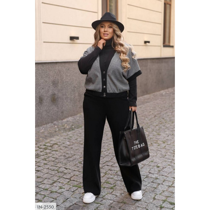 Костюм IN-2550 — жіночий костюм від Odessa Moda