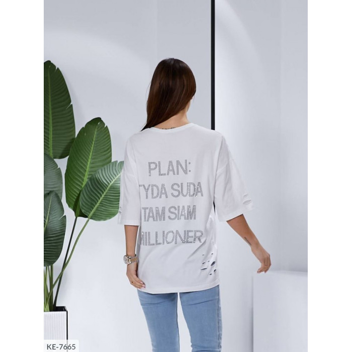 Футболка KE-7665 — жіноча футболка від Odessa Moda