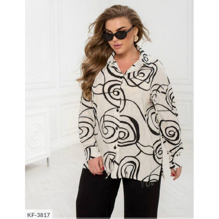 Сорочка KF-3817 — жіноча блузка від Odessa Moda