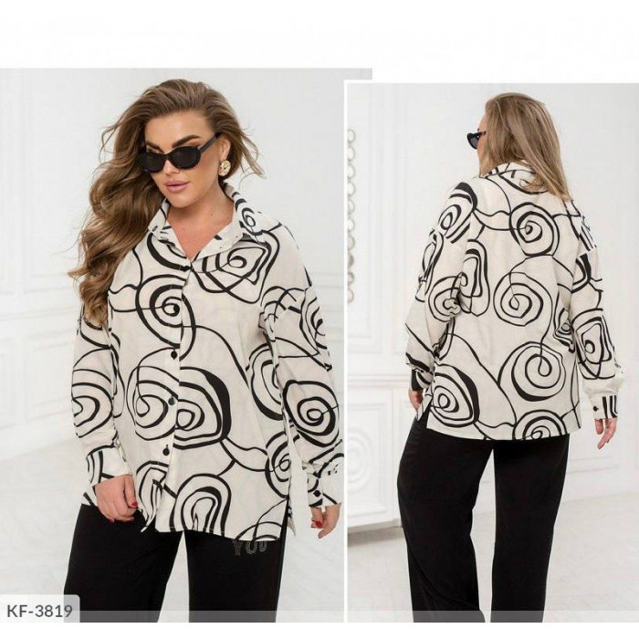 Сорочка KF-3819 — жіноча блузка від Odessa Moda