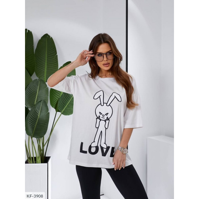 Футболка KF-3908 — жіноча футболка від Odessa Moda