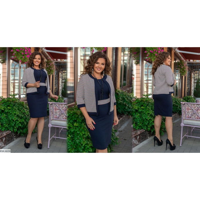 XL+ костюми Odessa Moda BW-4658 — мода для кожного дня