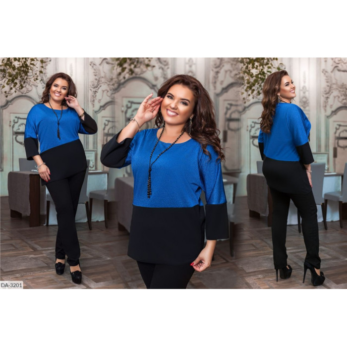 Модні костюми великого розміру DA-3201 — стиль і комфорт