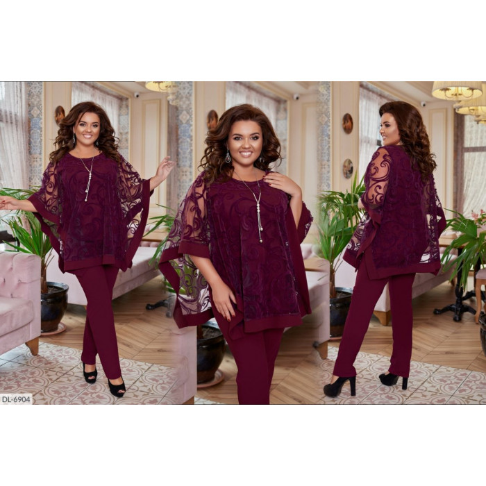 Жіночі костюми Plus Size DL-6904 — впевненість і стиль