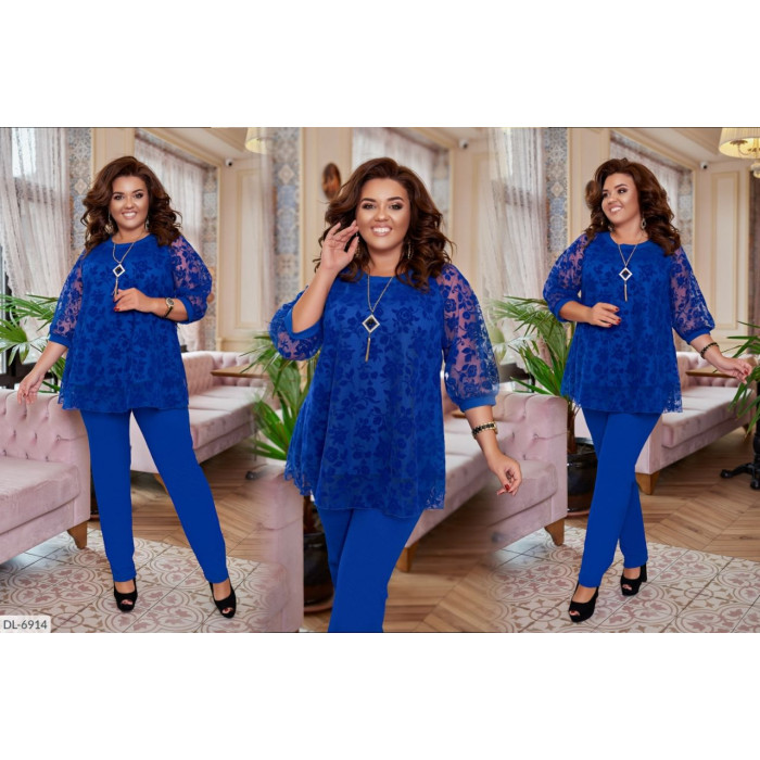 Модні костюми великого розміру DL-6914 — стиль і комфорт