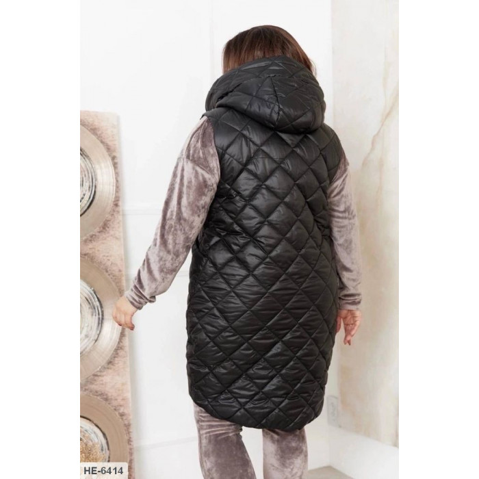 Верхній одяг великого розміру HE-6414 — твій комфорт