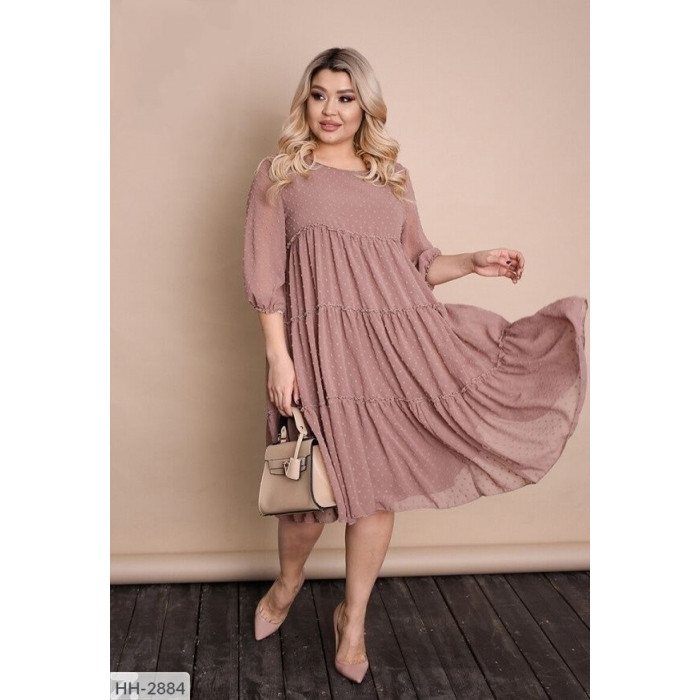 Стильні сукні Plus Size HH-2884 — ідеальна посадка для будь-якої фігури