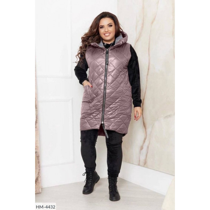 Модні куртки Plus Size HM-4432 — зручність і мода