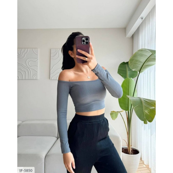 Жіночі футболки Odessa Moda IF-5850 — тренди сезону