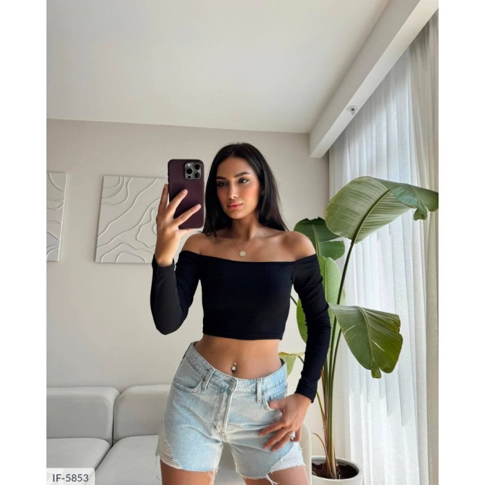 Жіночі футболки Odessa Moda IF-5853 — тренди сезону