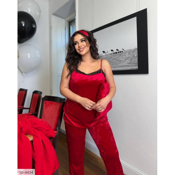 Халати XL+ IG-4434 — стильна домашня мода