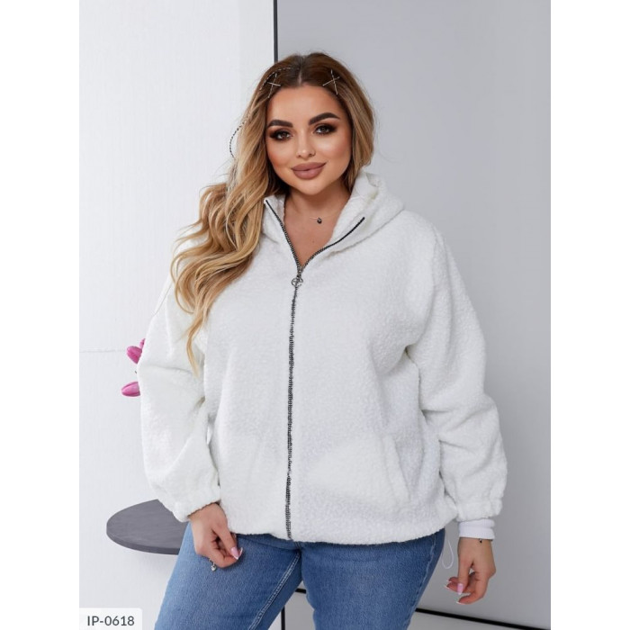 Верхній одяг великого розміру IP-0618 — тепло і стиль