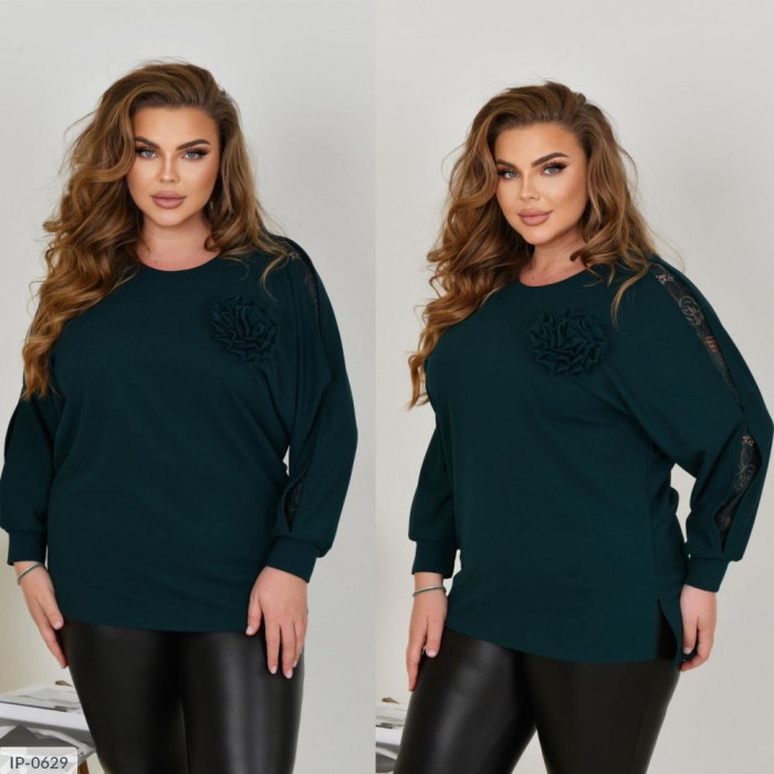Туніки Plus Size IP-0629 — мода для будь-якої фігури