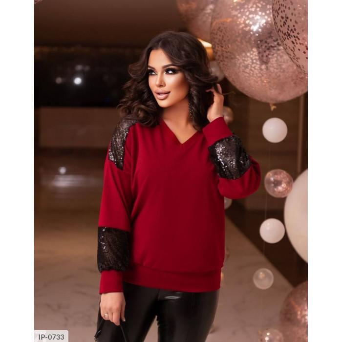 XL+ кофти Odessa Moda IP-0733 — тренди сезону 2025