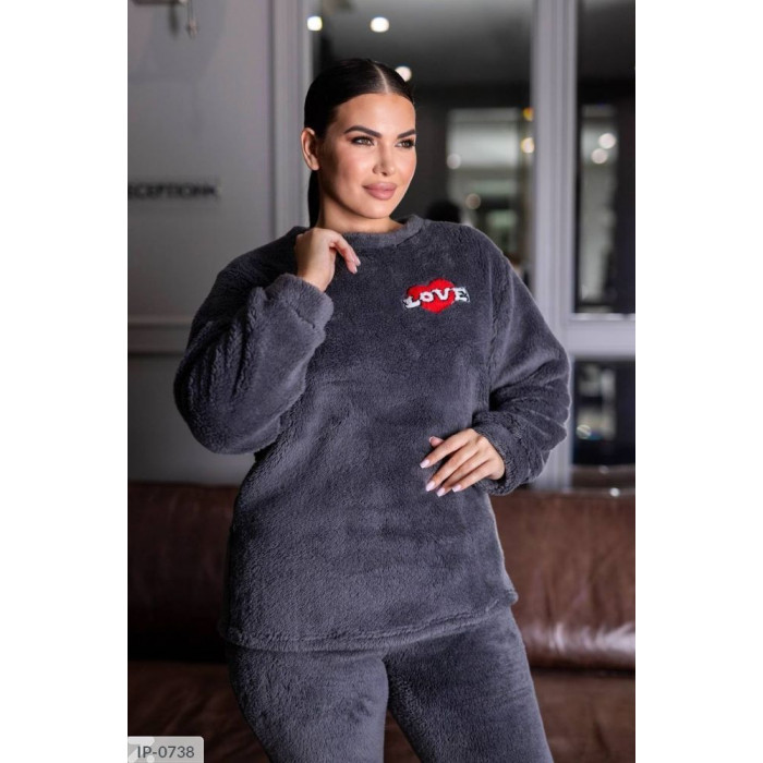 Халати Plus Size IP-0738 — практичність і шарм