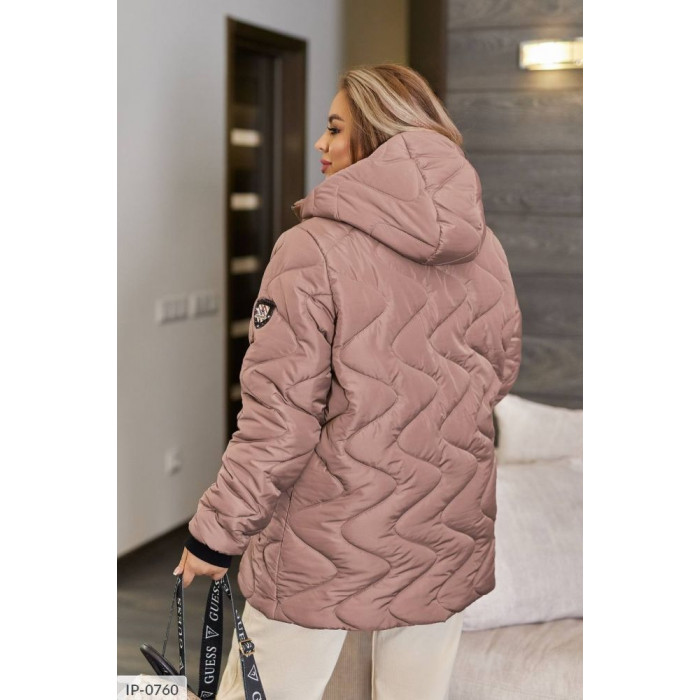 Модні куртки Plus Size IP-0760 — зручність і мода