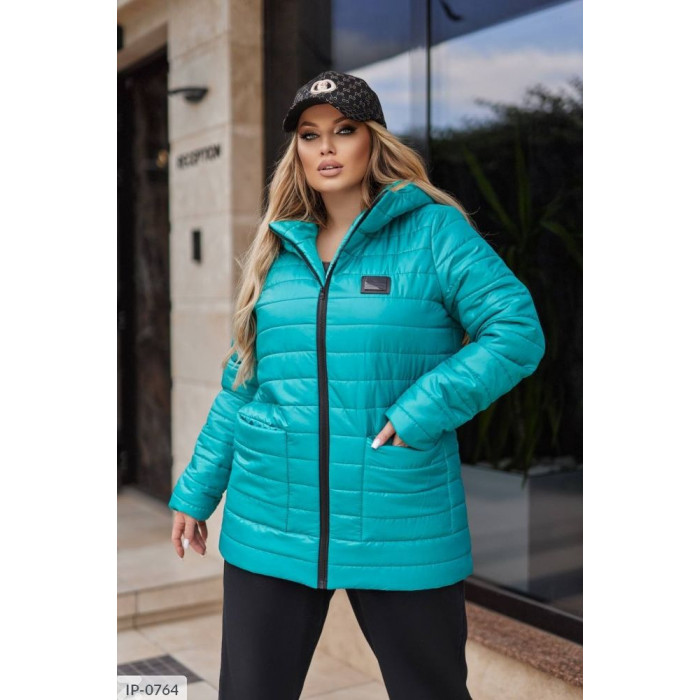 Модні куртки Plus Size IP-0764 — зручність і мода