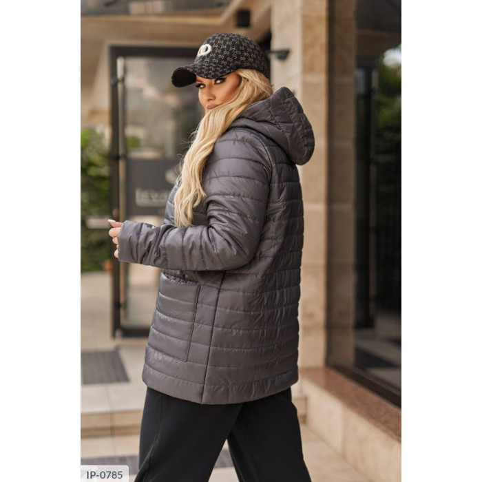 Верхній одяг великого розміру IP-0785 — тепло і стиль