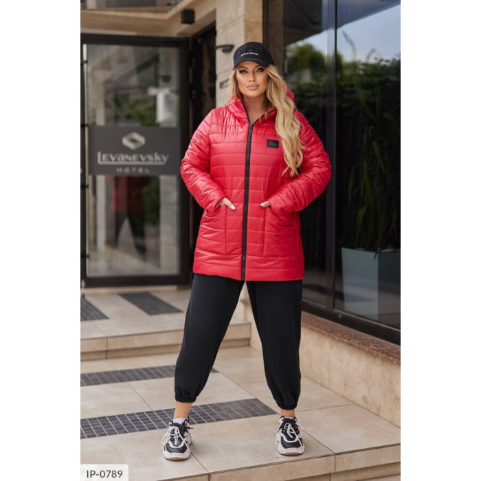 Верхній одяг великого розміру IP-0789 — тепло і стиль