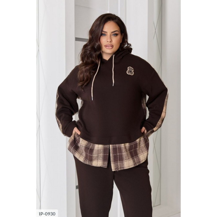 Жіночі прогулянкові костюми XL+ IP-0930 — тренди сезону