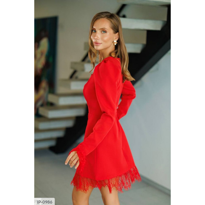 Жіночі сукні IP-0986 — нова колекція сезону від Odessa Moda