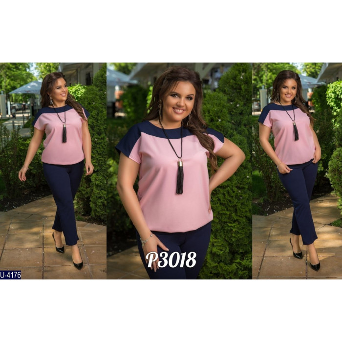 Модні костюми великого розміру U-4176 — стиль і комфорт