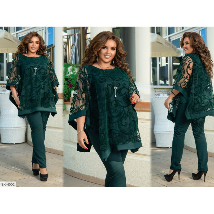 Модні костюми великого розміру EK-4002 — стиль і комфорт