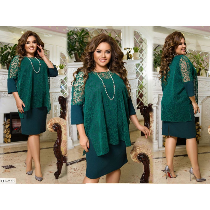 Модні сукні великого розміру EO-7118 — комфорт і краса щодня