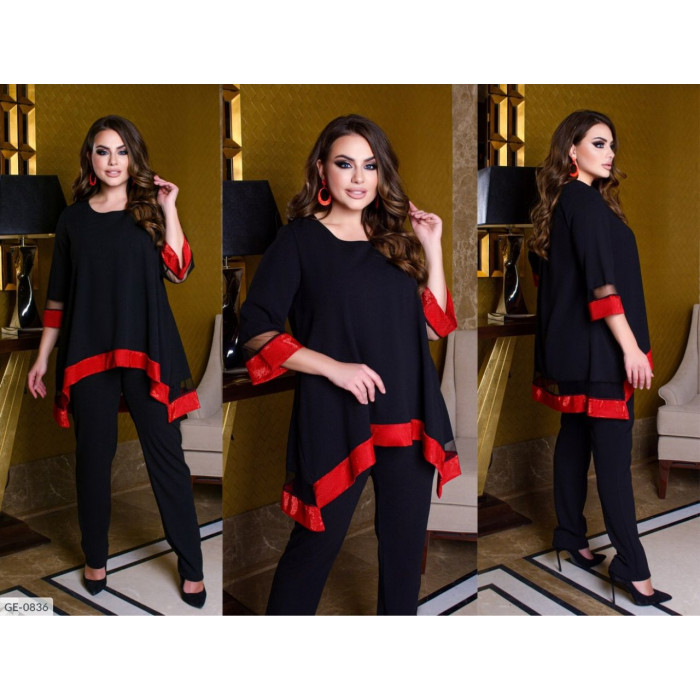 Костюми великого розміру GE-0836 — тренди і мода
