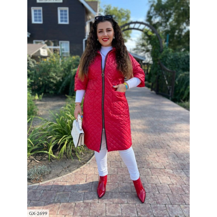 Модні куртки Plus Size GX-2699 — зручність і мода