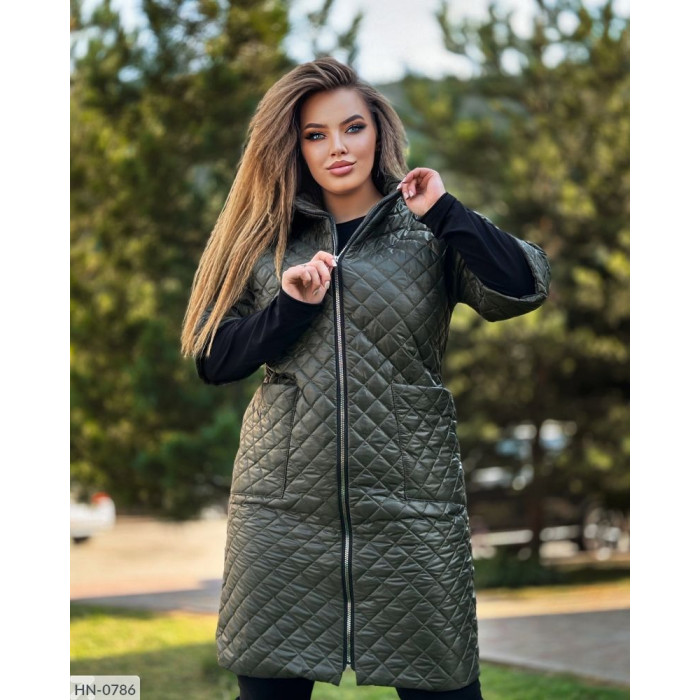 Жіночий верхній одяг Plus Size HN-0786 — тренди 2025