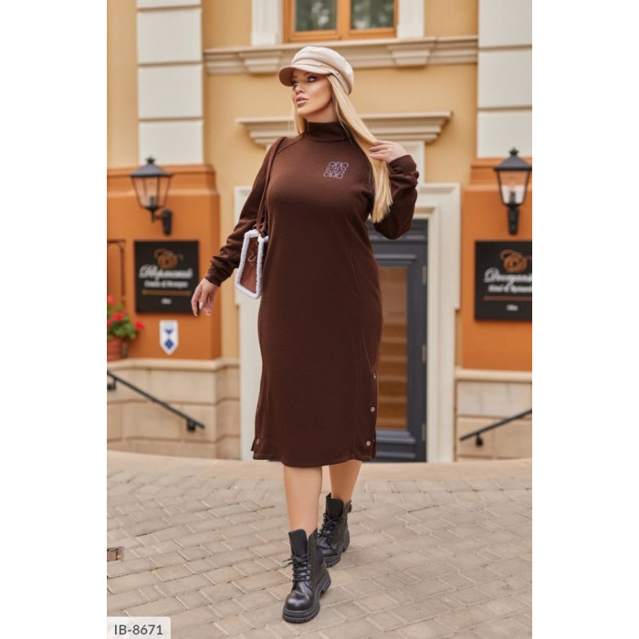 Модні сукні великого розміру IB-8671 — комфорт і краса щодня