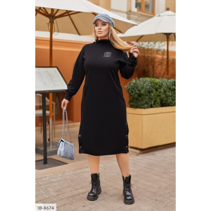 Модні сукні великого розміру IB-8674 — комфорт і краса щодня