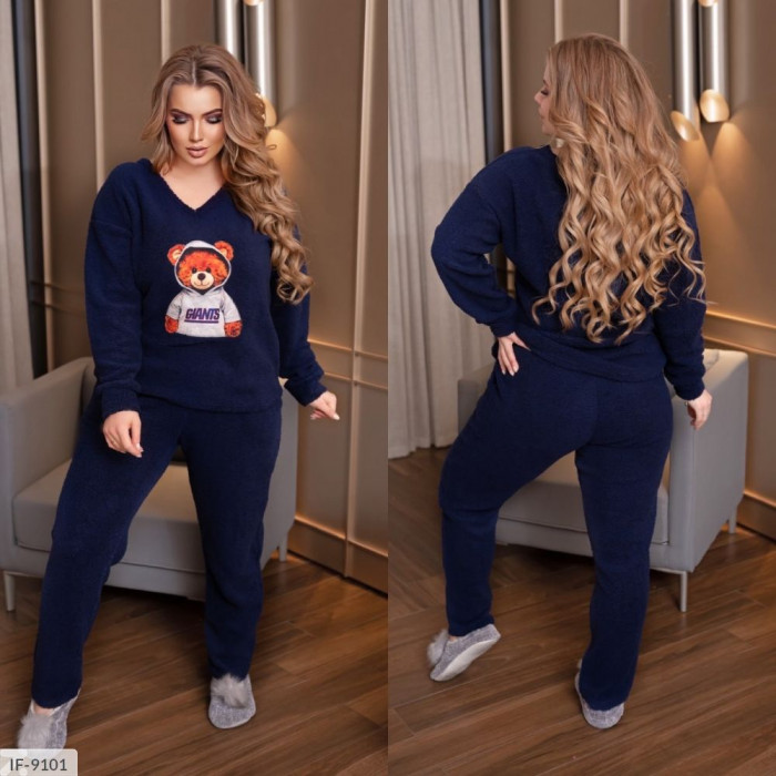Модні піжами Plus Size IF-9101 — комфорт і якість