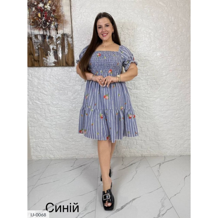 Стильні сукні Plus Size IJ-0068 — ідеальна посадка для будь-якої фігури