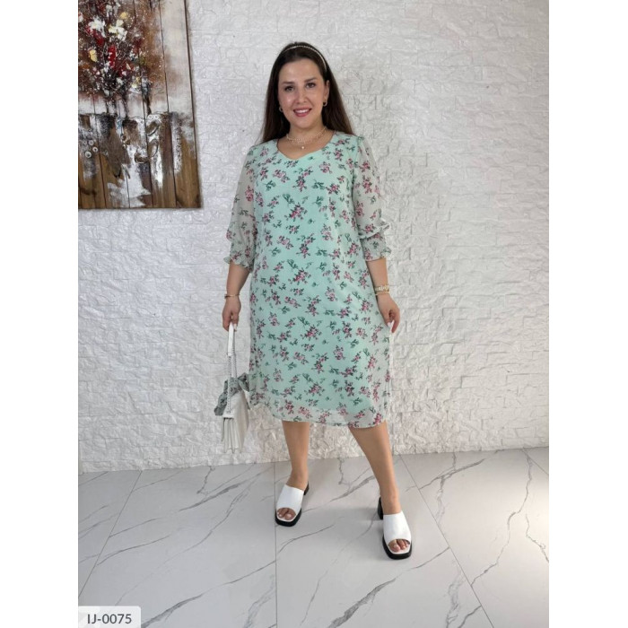 Модні сукні великого розміру IJ-0075 — комфорт і краса щодня