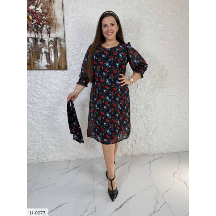 Модні сукні великого розміру IJ-0077 — комфорт і краса щодня