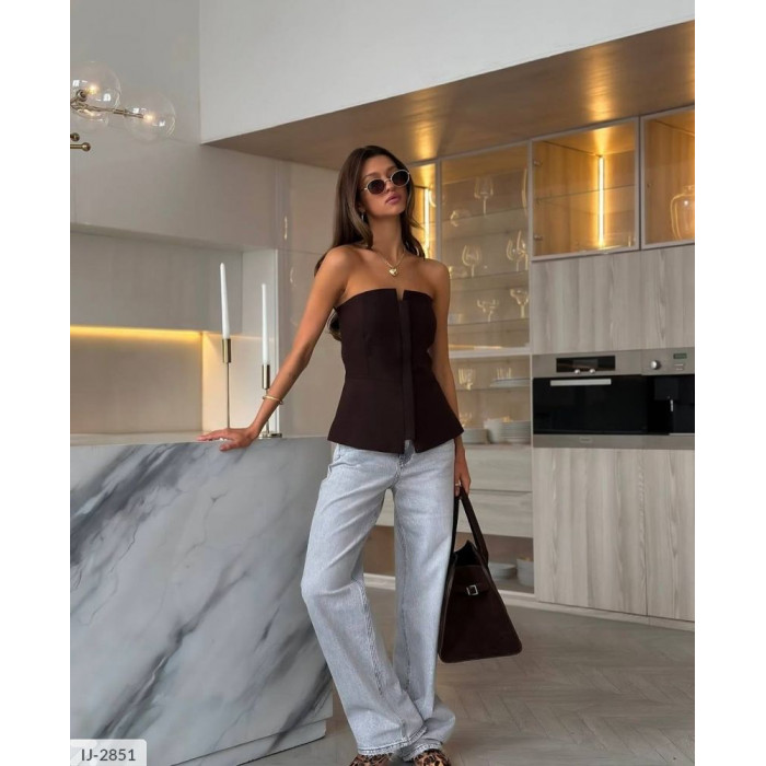 Модні образи IJ-2851 — сорочки для офісу і прогулянок