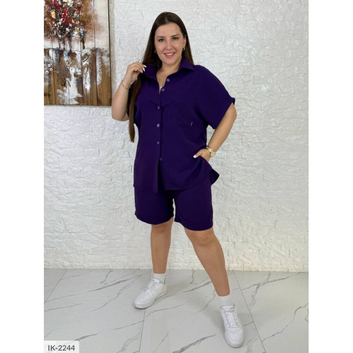 Модні костюми великого розміру IK-2244 — стиль і комфорт