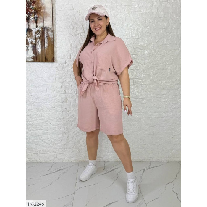 Жіночі костюми Plus Size IK-2246 — впевненість і стиль