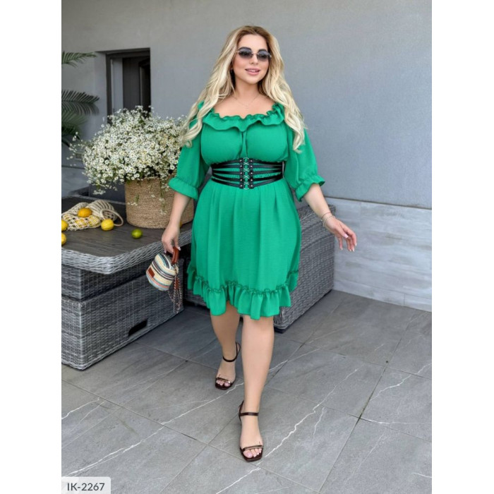 Модні сукні великого розміру IK-2267 — комфорт і краса щодня