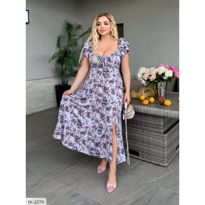 Модні образи для жінок великого розміру IK-2279